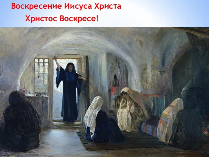 Воскресение Иисуса Христа Христос Воскресе!