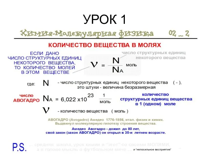 УРОК 1