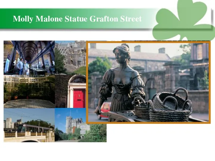 Molly Malone Statue Grafton Street