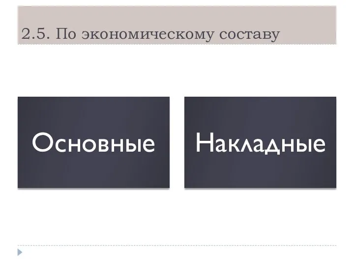 2.5. По экономическому составу