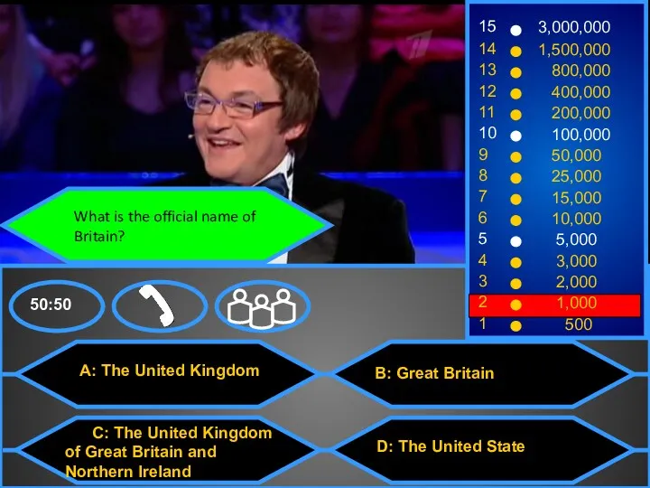 What is the official name of Britain?