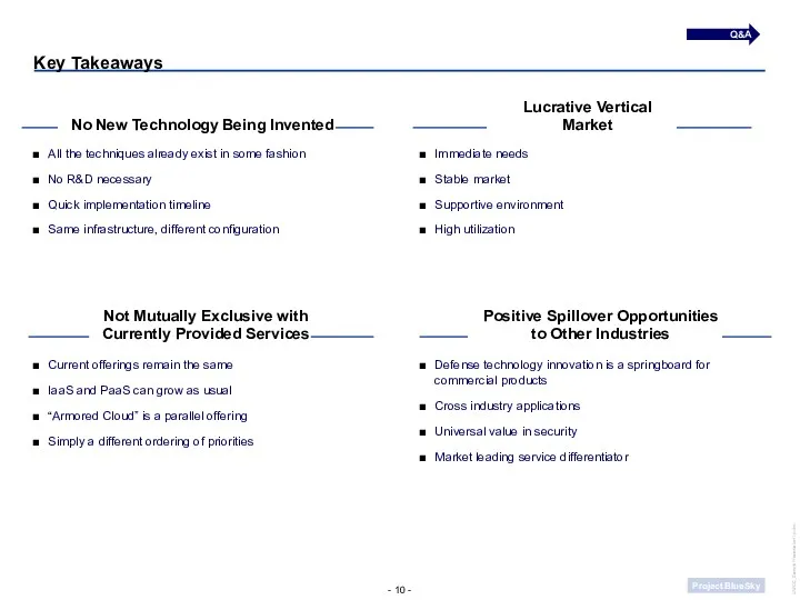 Key Takeaways All the techniques already exist in some fashion