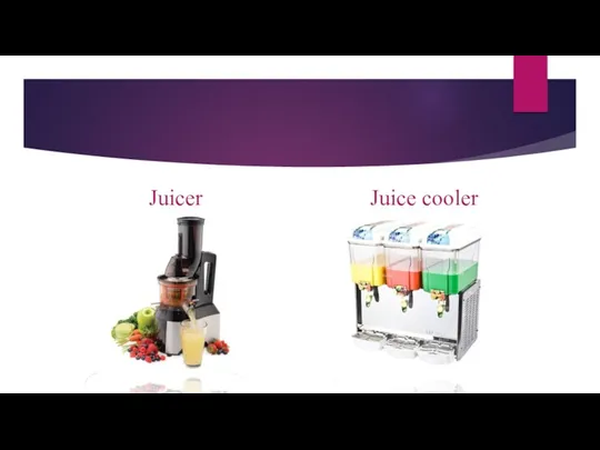Juicer Juice cooler