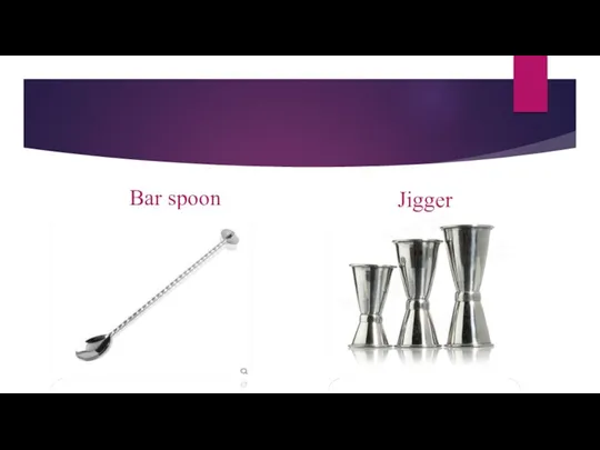 Bar spoon Jigger