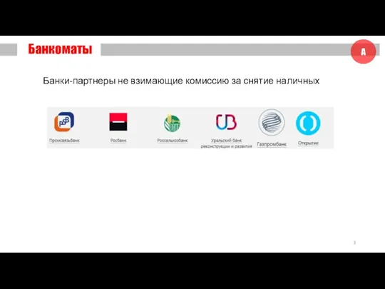 Банкоматы Банки-партнеры не взимающие комиссию за снятие наличных