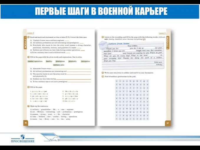 ПЕРВЫЕ ШАГИ В ВОЕННОЙ КАРЬЕРЕ