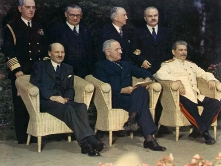 17 июля-2 августа 1945г. в Потсдаме состоялась последняя встреча «Большой