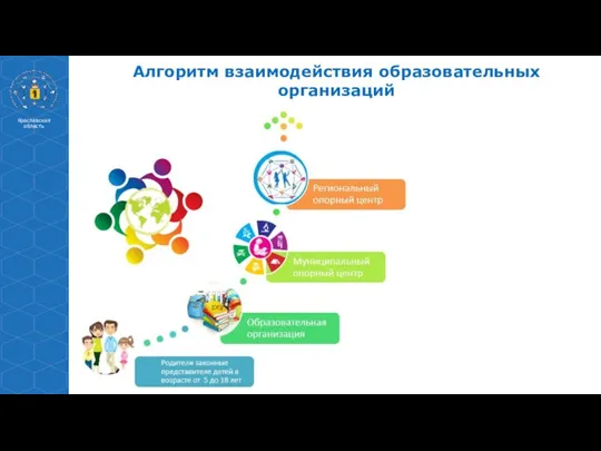 Алгоритм взаимодействия образовательных организаций Ярославская область