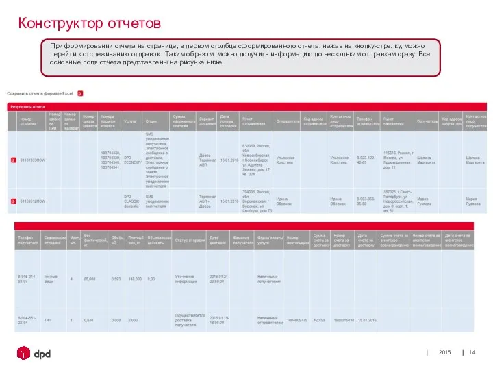 2015 Конструктор отчетов