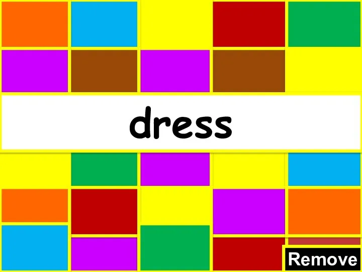 Remove dress