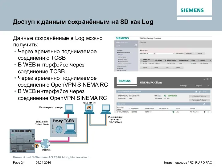 Доступ к данным сохранённым на SD как Log Данные сохранённые в Log можно