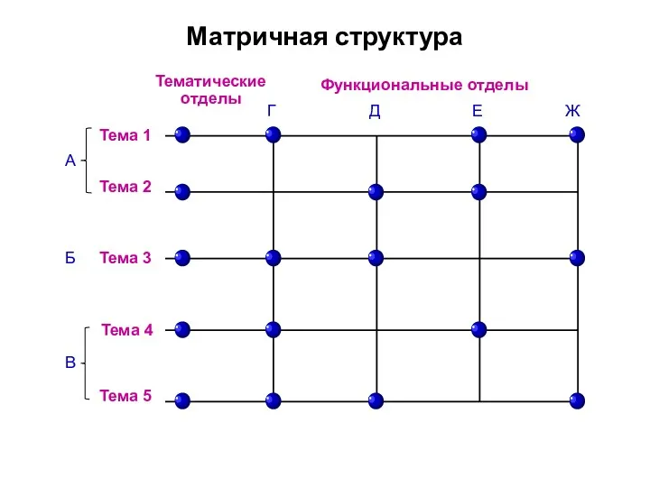 Матричная структура