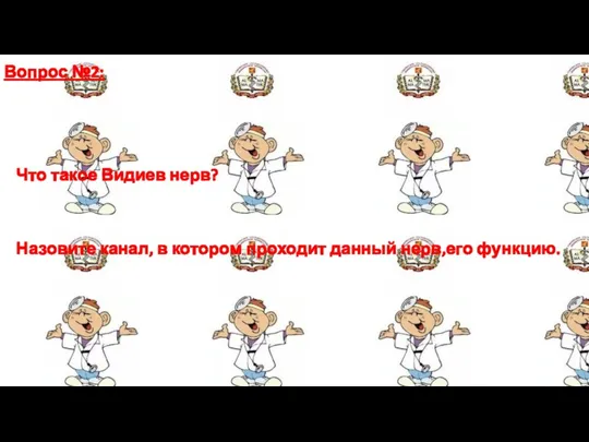 Вопрос №2: Что такое Видиев нерв? Назовите канал, в котором проходит данный нерв,его функцию.