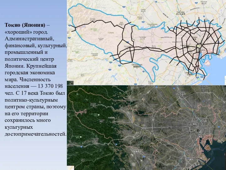 Токио (Япония) – «хороший» город. Административный, финансовый, культурный, промышленный и