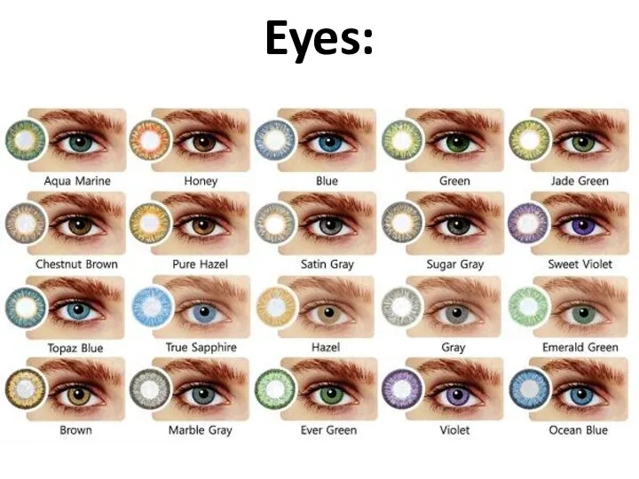 Eyes: