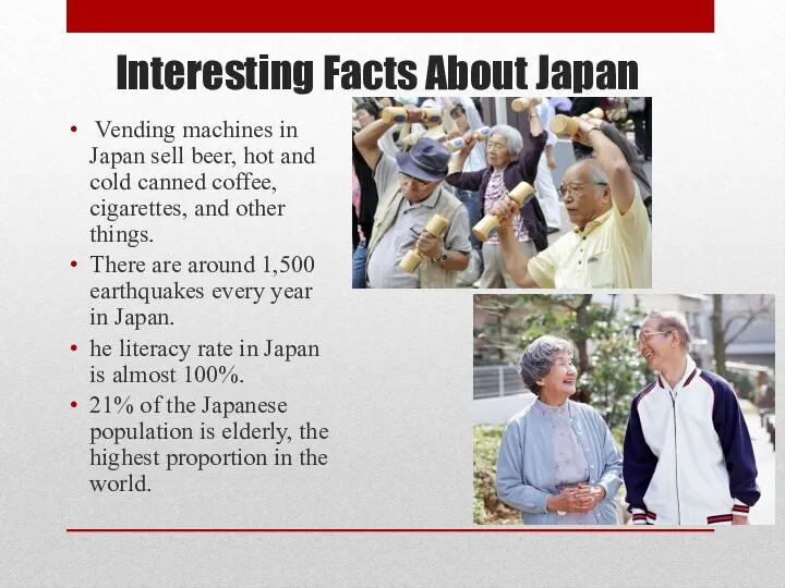 Interesting Facts About Japan Vending machines in Japan sell beer,