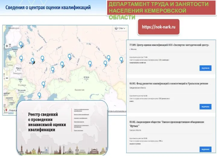 ДЕПАРТАМЕНТ ТРУДА И ЗАНЯТОСТИ НАСЕЛЕНИЯ КЕМЕРОВСКОЙ ОБЛАСТИ