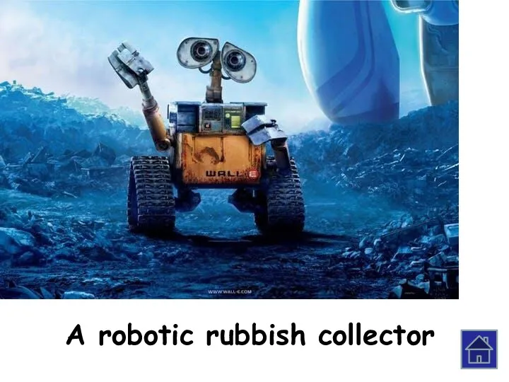A robotic rubbish collector
