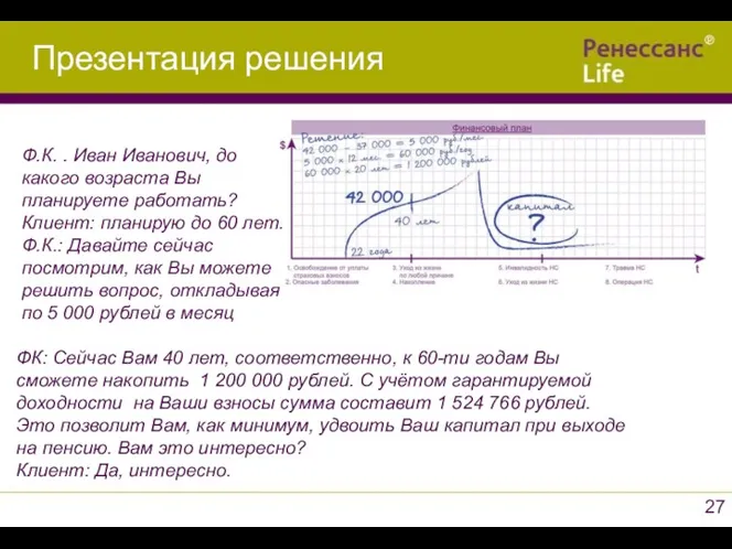 Ф.К. . Иван Иванович, до какого возраста Вы планируете работать?