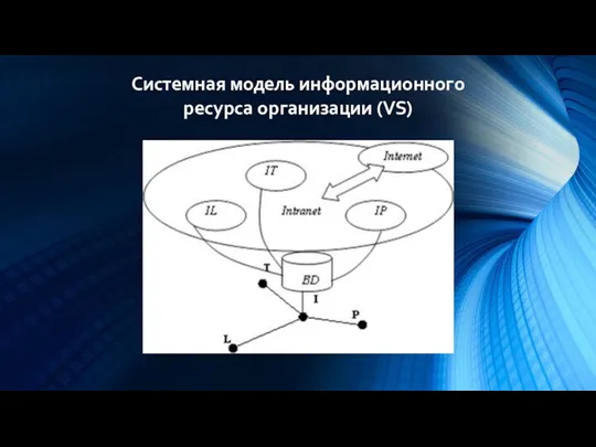 Системная модель информационного ресурса организации (VS)