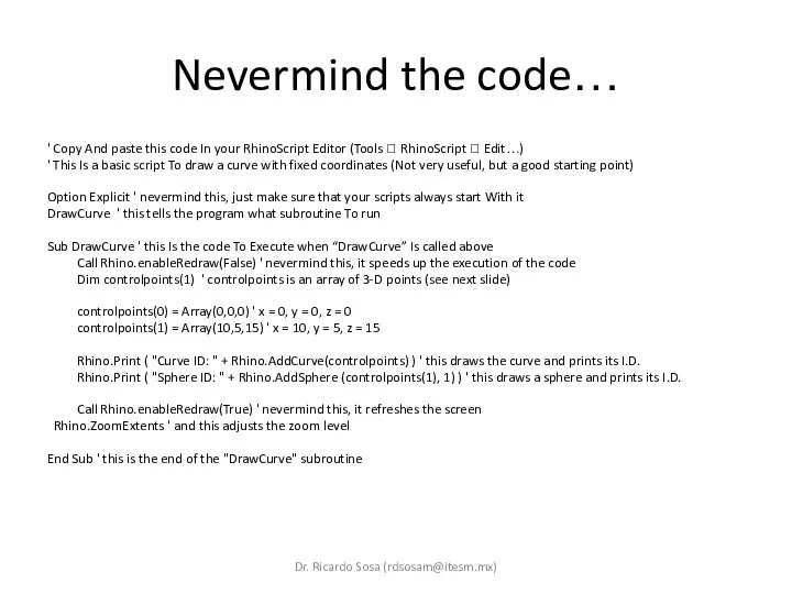 Nevermind the code… ' Copy And paste this code In