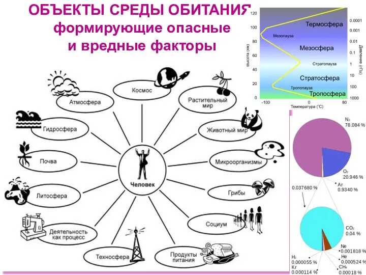 ОБЪЕКТЫ СРЕДЫ ОБИТАНИЯ, формирующие опасные и вредные факторы