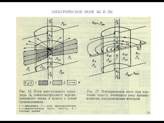 ЭЛЕКТРИЧЕСКОЕ ПОЛЕ БК И ИК