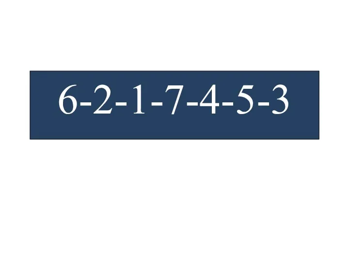 6-2-1-7-4-5-3