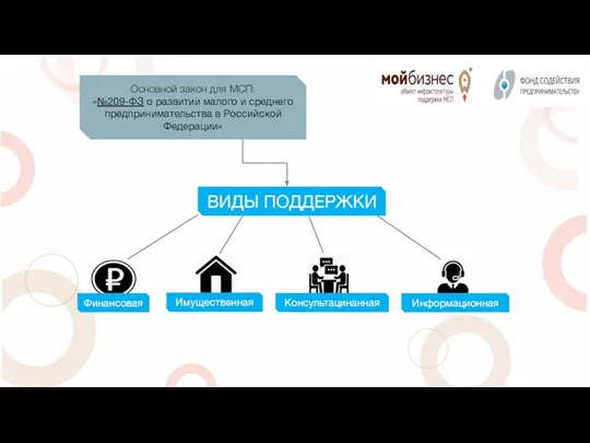 Основной закон для МСП: «№209-ФЗ о развитии малого и среднего