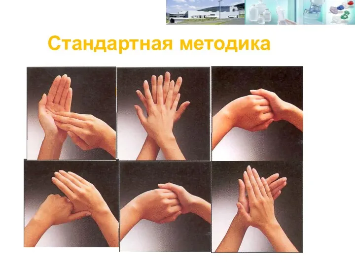 Стандартная методика обработки рук