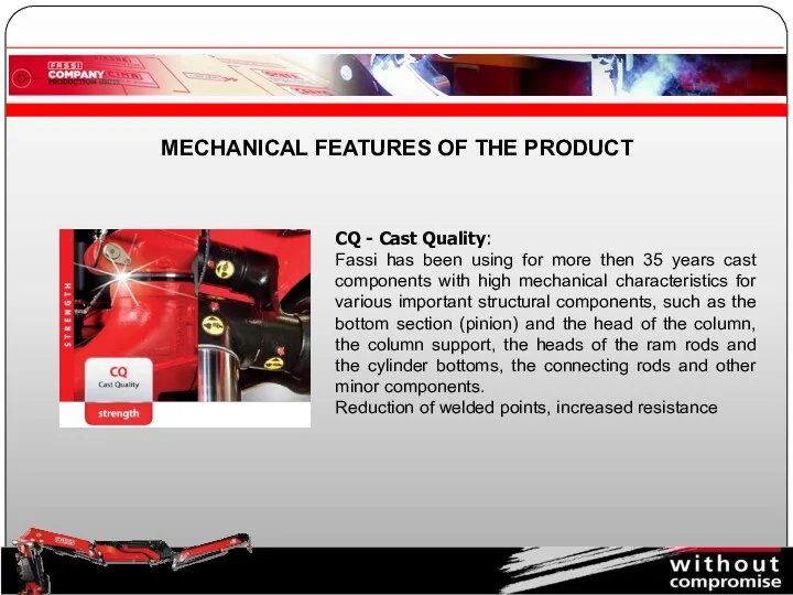 CQ - Cast Quality: Fassi has been using for more