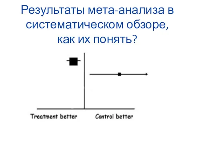 Результаты мета-анализа в систематическом обзоре, как их понять?