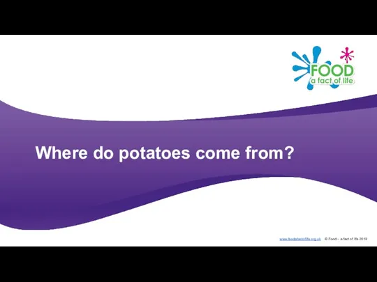 Where do potatoes come from