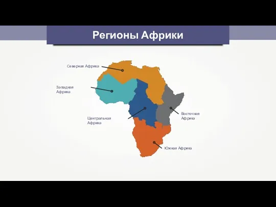 Регионы Африки