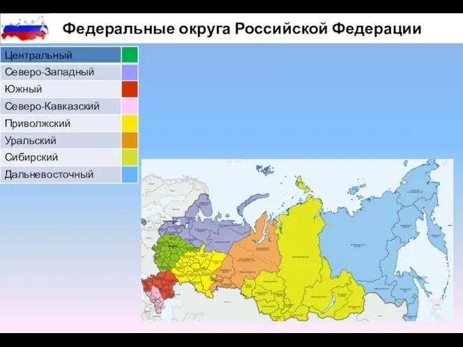 Федеральные округа Российской Федерации