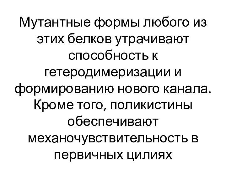 Мутантные формы любого из этих белков утрачивают способность к гетеродимеризации