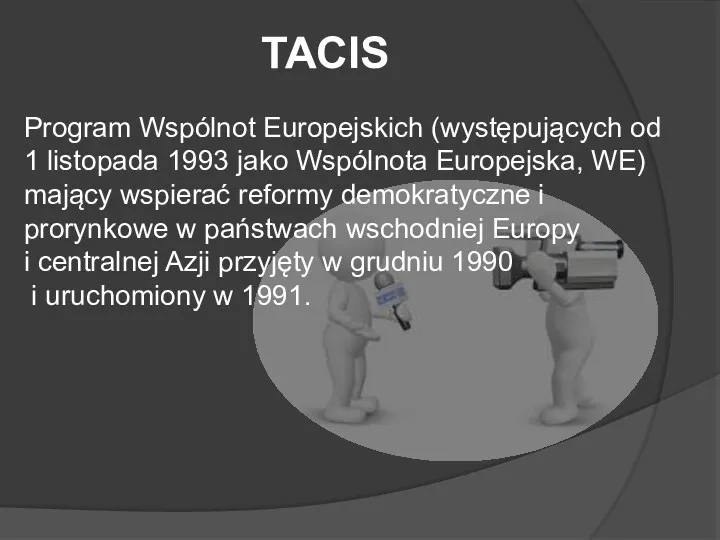 TACIS Program Wspólnot Europejskich (występujących od 1 listopada 1993 jako