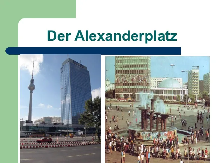 Der Alexanderplatz