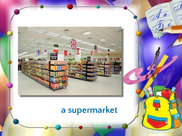 a supermarket