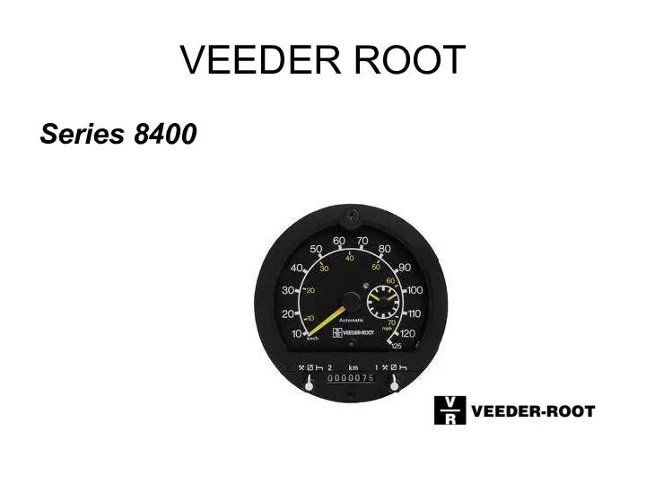 VEEDER ROOT Series 8400