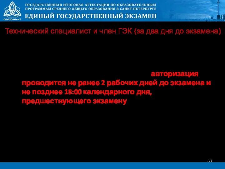 Проверить наличие доступа к сети Интернет и Федеральному порталу Авторизоваться на Федеральном портале