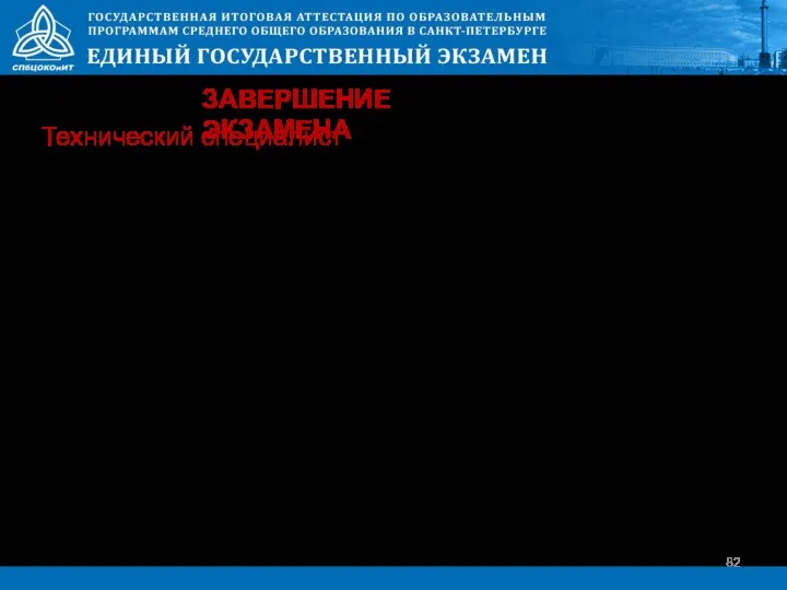 Перейдите на этап «Экспорт данных» в Станции сканирования в ППЭ. Пригласите члена ГЭК