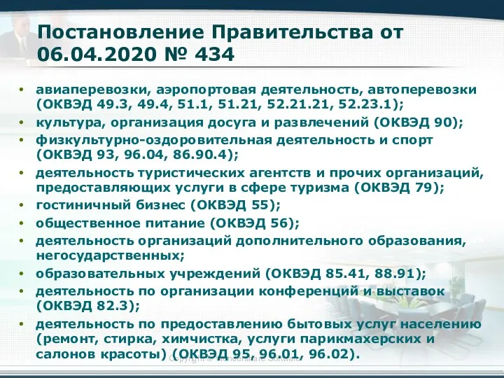 Постановление Правительства от 06.04.2020 № 434 авиаперевозки, аэропортовая деятельность, автоперевозки