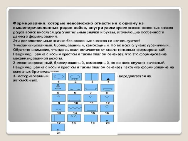 Формирования. которые невозможно отнести ни к одному из вышеперечисленных родов