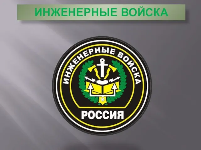 ИНЖЕНЕРНЫЕ ВОЙСКА