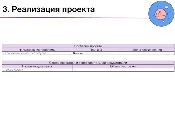 3. Реализация проекта