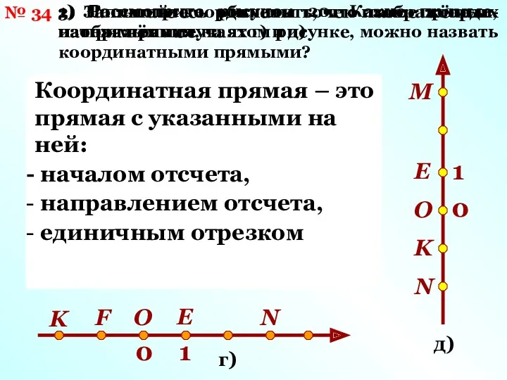 № 34 1) Рассмотрите рисунок 20. Какие прямые, изображённые на