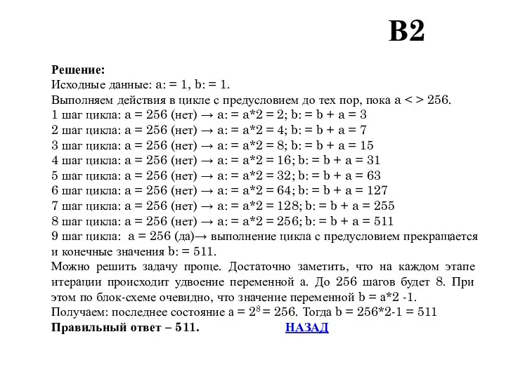 Решение: Исходные данные: a: = 1, b: = 1. Выполняем