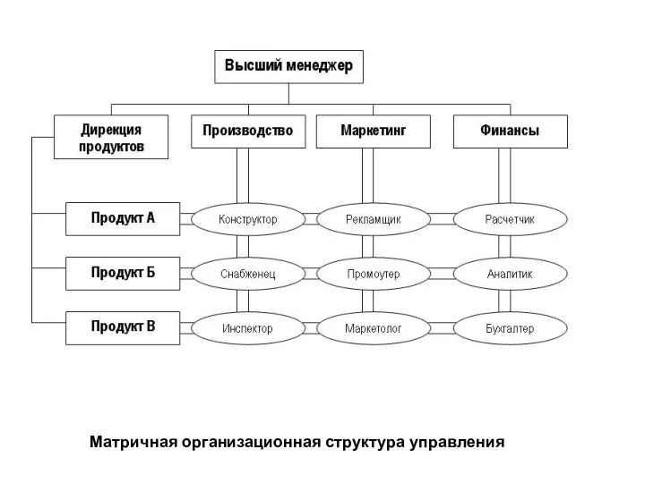 Матричная организационная структура управления