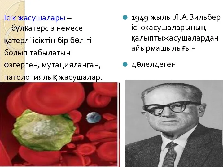 Ісік жасушалары – бұлқатерсіз немесе қатерлі ісіктің бір бөлігі болып